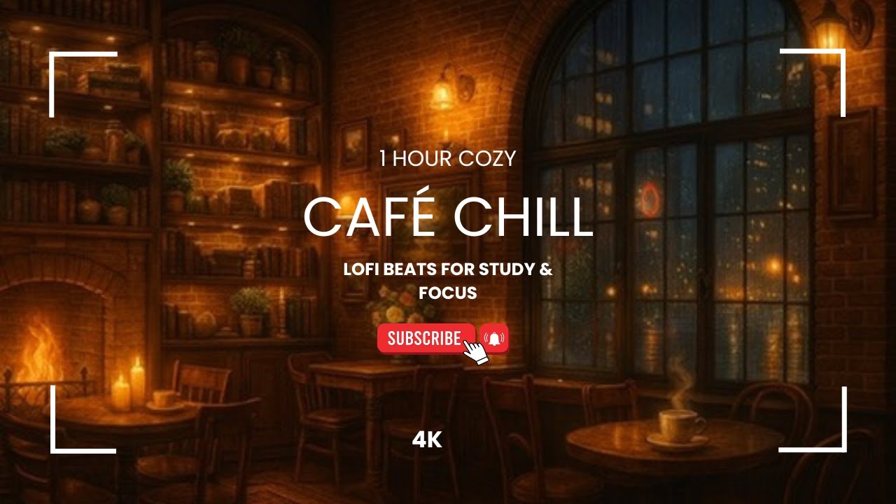1 HOUR COZY CAFE CHILL - LOFI BEATS FOR STUDY & FOCUS - YouTube