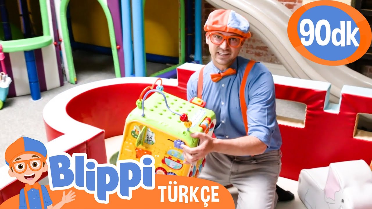 Amy Oyun Parkı - Blippi ile Renkleri Öğren 🍭 | BLIPPI | Çocuk Çizgi Filmleri | Moonbug Kids Türkçe