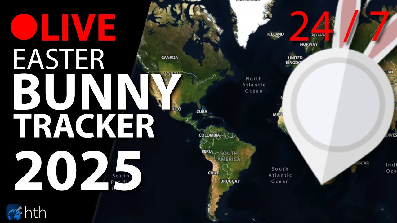 🔴Live Easter Bunny Tracker 2025 [OFFICIAL]'s Banner