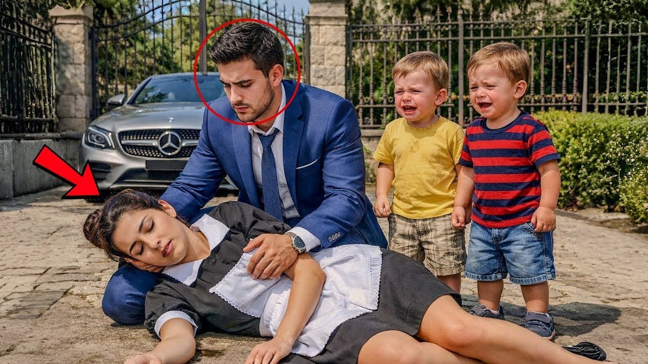 Миллионер-вдовец ПОМОГ уборщице, упавшей у его ворот… и ЕГО ДЕТИ РАССКАЗАЛИ ПРАВДУ