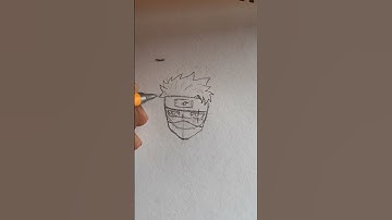 kakashi hatake drawing video #kakashihatakedrawing #drawingkakashi #howtodrawkakashi #easydrawing