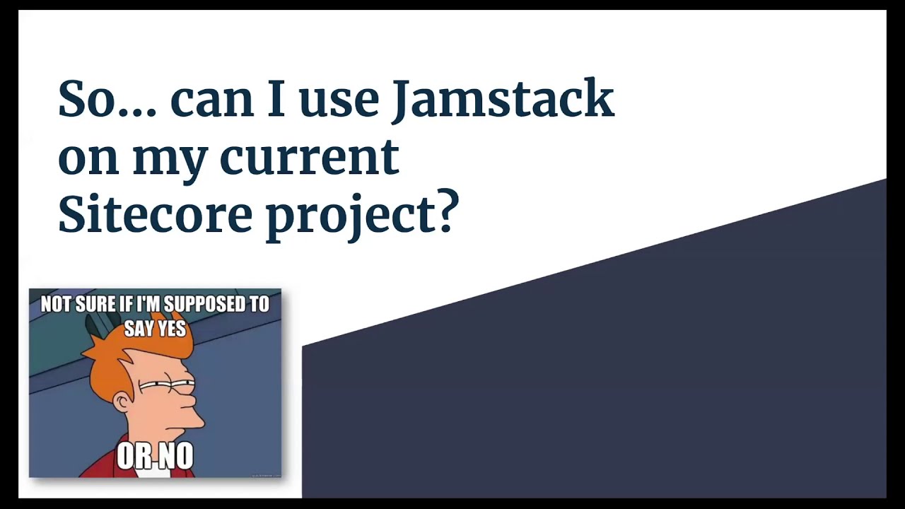 Jamstack your Sitecore Project SUG Houston YouTube