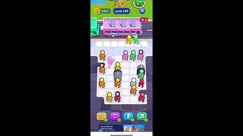 Bus Jam Level 150 Walkthrough | Passenger Pickup Puzzle Solution | Bus Jam Gameplay Guide