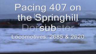 Pacing Cn 407 At Memramcook February 12 2010