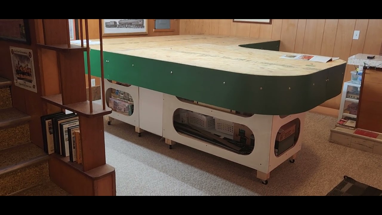 HO scale model railroad train room update 2026
