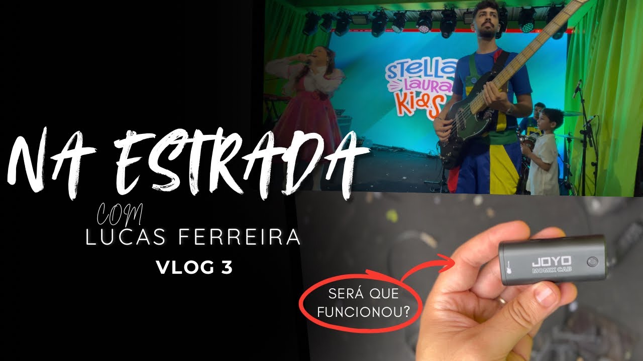 VLOG 3 | Testei a Joyo Momix ao vivo | #vlog 