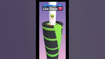 Stack Ball Game Level 120 #stackball #stack #stackrider #stackcolors#satisfying