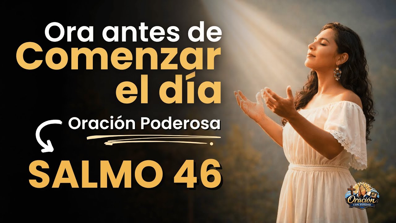 SALMO 46 - Confianza, Paz y Fortaleza en Dios | Oración Poderosa de la Mañana 🙏✨