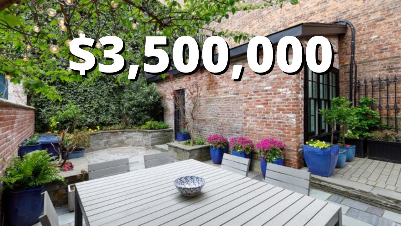 Inside a $3.5 Million Park Slope, NYC Townhouse | Checks off ALL the Boxes