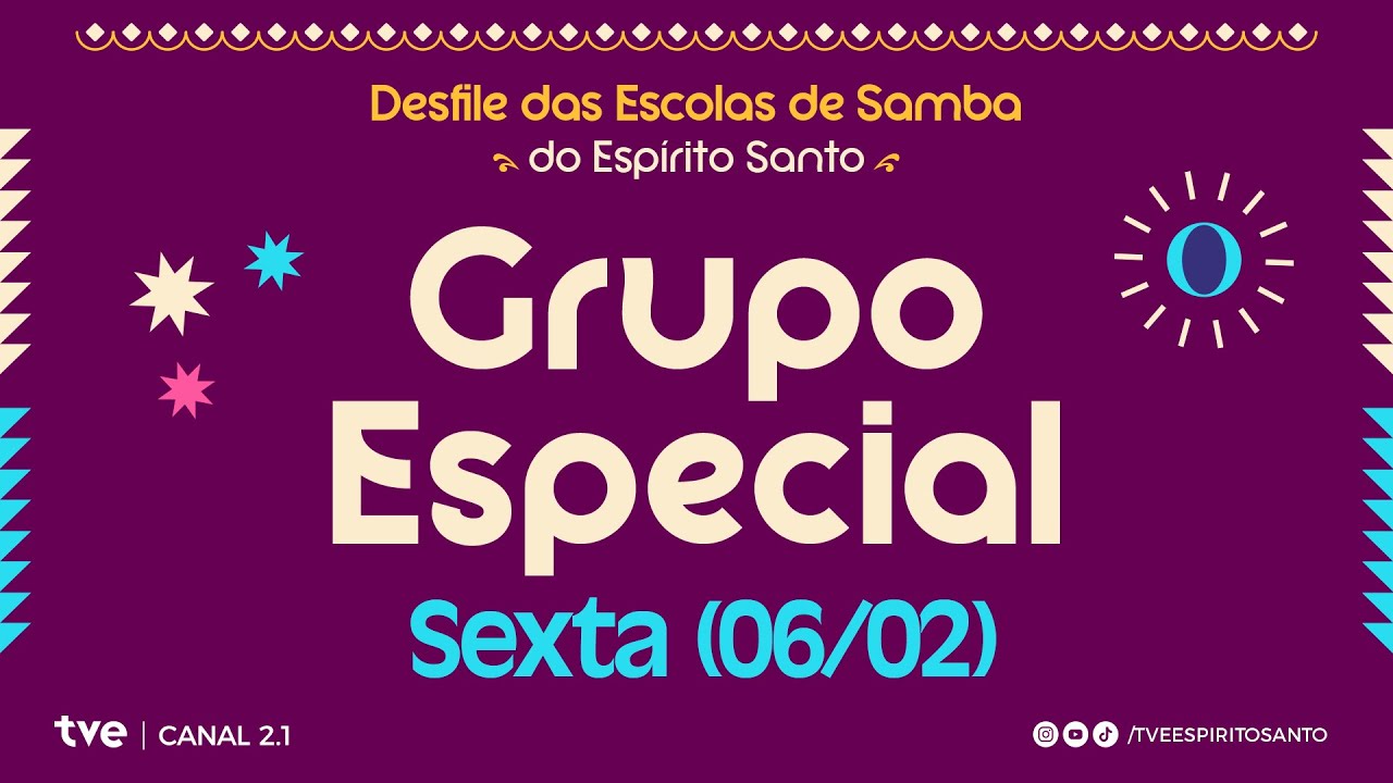 Desfile das Escolas de Samba do ES | Carnaval 2026 | Sexta - Grupo Especial | 06/02/2026 | 22h
