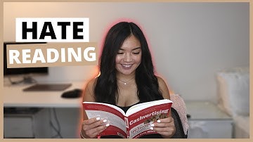 Watch This If You Want To Read But Hate Reading! *5 NEW Ways*