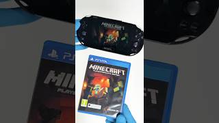 Minecraft PlayStation Vita Edition#playstation #shorts #minecraft #yt #retro