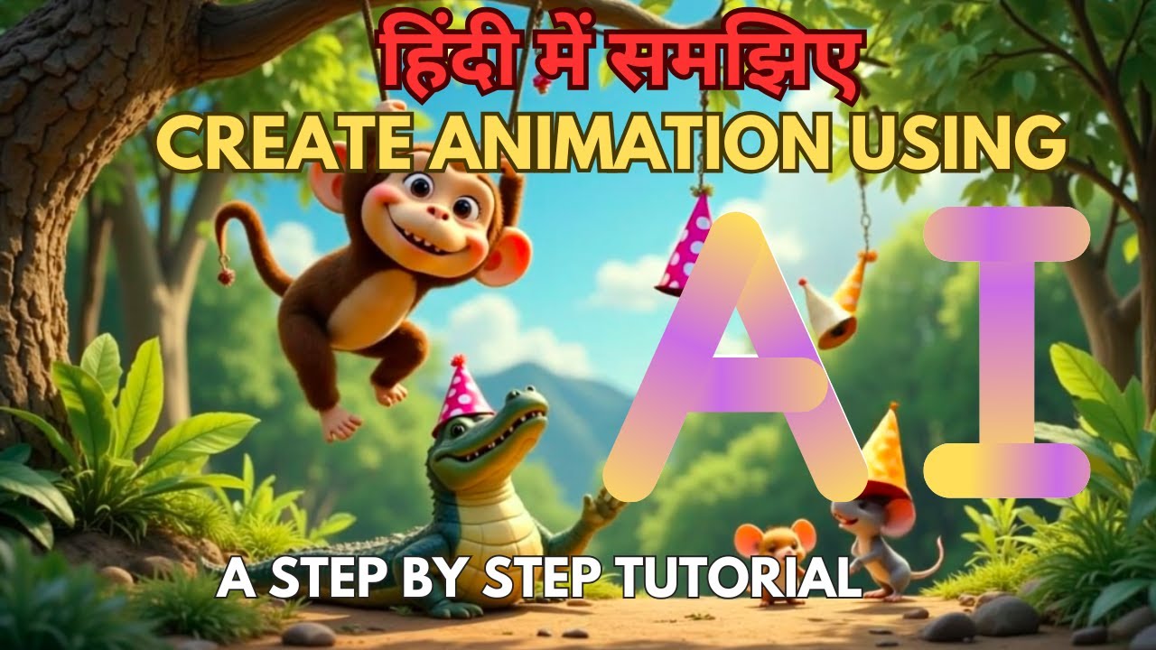 How to Create Animation Video Using AI | Step-by-Step Guide In Hindi ...