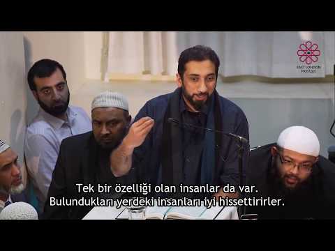 Nouman Ali Khan - Furkan Suresi 63-66. ayetler (Türkçe Altyazılı)