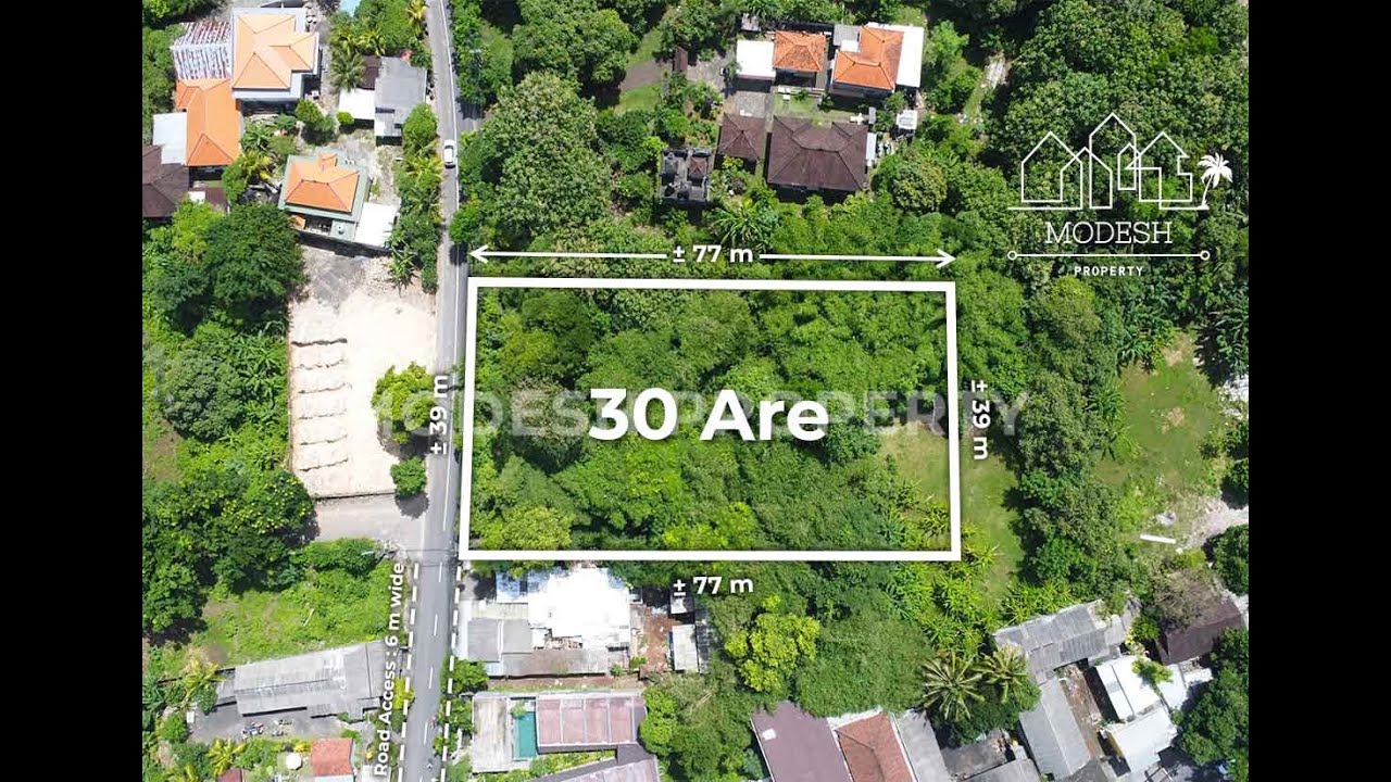 Strategic Main Road Property – 30 Are Leasehold Land, Ungasan