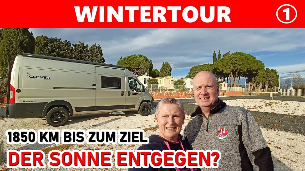 AB IN DEN SÜDEN ☀️ START DER WINTER-TOUR | Mit dem Wohnmobil nach Spanien (Anreise)