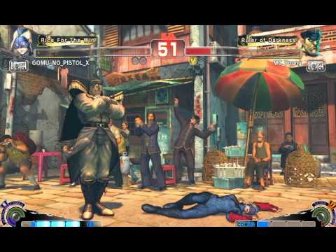 Ultra Street Fighter IV battle: Decapre vs M. Bison