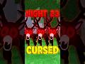 Night 23 IS CURSED IN 99 NIGHTS IN THE FOREST! #shorts #99nightintheforest #roblox