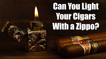 Vad ska man tända en cigarr med?