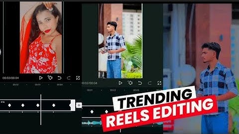 Oh insta te labbe photo aa reels trending editing | keyframe capcut template | Capcut  tutorial