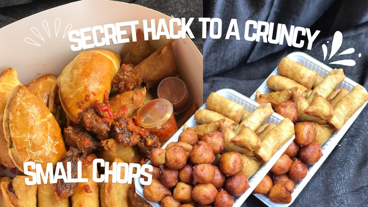 The ultimate secret to a crunchy small chops - YouTube