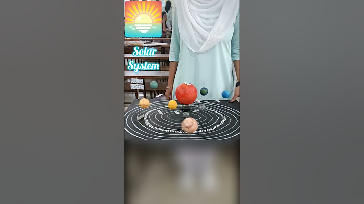 Solar System#tlm geography# b.ed.tlm#method#Model#TLM#teaching learning materials