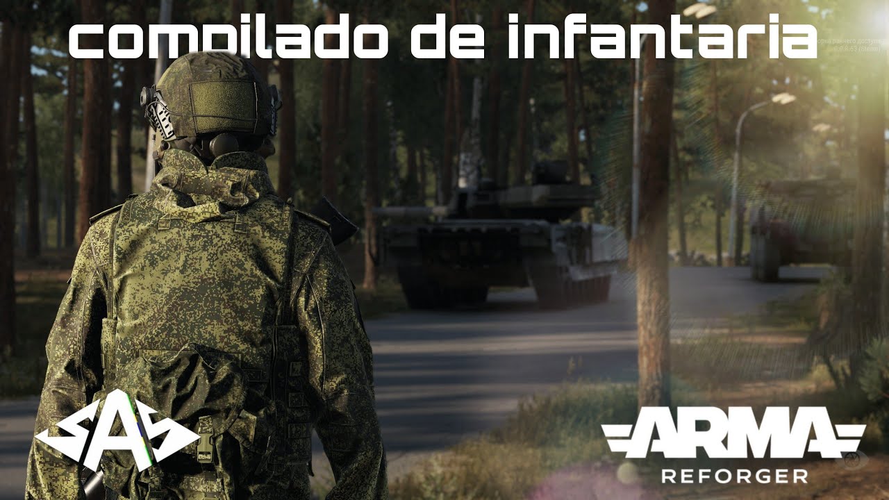 Esse é o melhor video de INFANTARIA que você verá HOJE (Arma Reforger) SAS Server UAxRU
