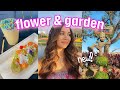 First day of flower  garden at epcot 2024 
