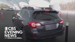 Blind zone in front of SUVs pose growing danger