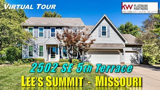 VIRTUAL TOUR 2502 SE 5th Ter Lee's Summit, MO $429,000. 4 beds, 3 1/2 baths. #realestate #leessummit