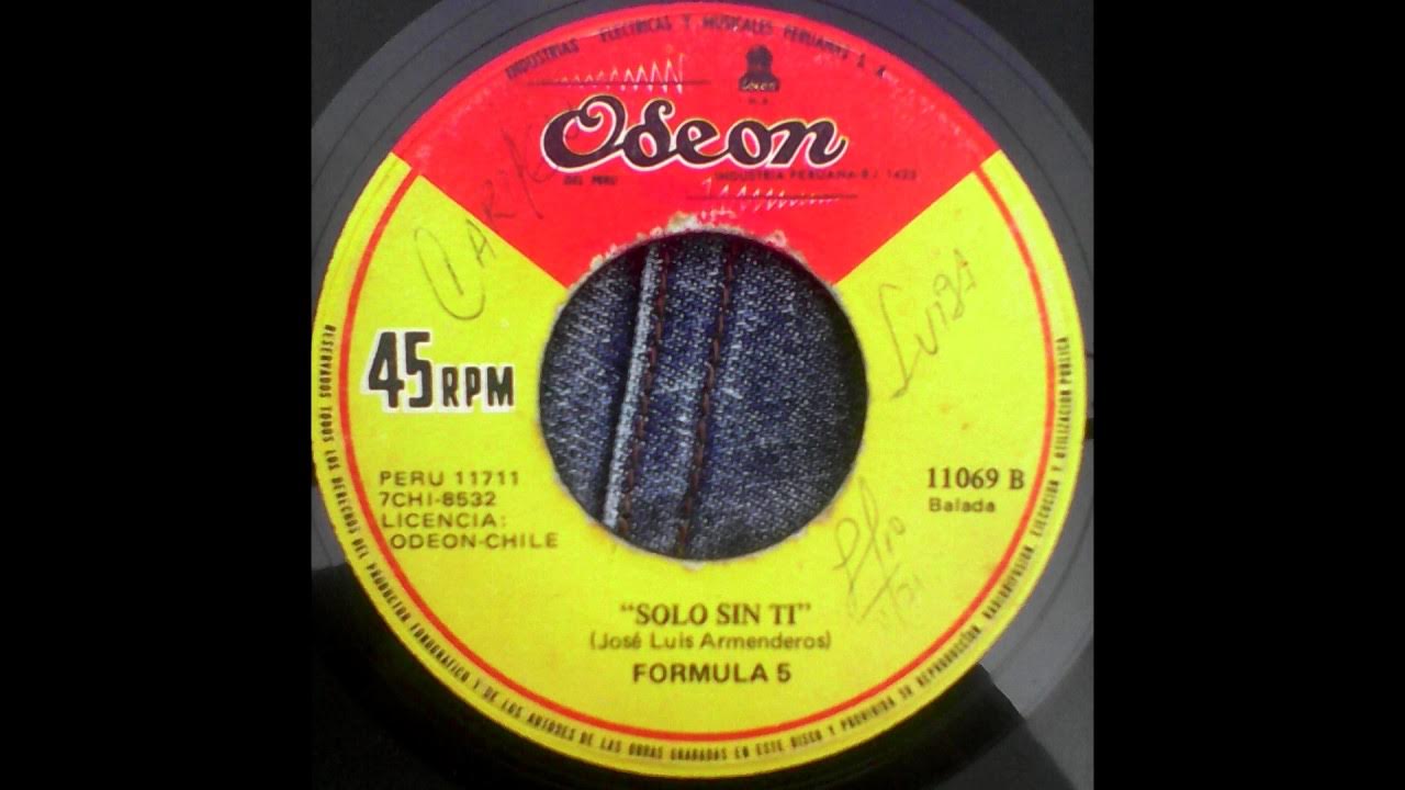 Formula 5 - Solo Sin Ti Formula 5 - Solo Sin Ti