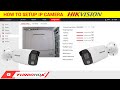 How to setup ip camera hikvision  turbox