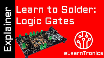 Logic Gates: How do they work? | Advanced Learning Board from eLearnTronics