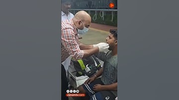 ട്രെയിനിൽ യാത്രക്കിടെ താടിയെല്ലിന് ഡിസ് ലൊക്കേഷൻ സംഭവിച്ചു ;അടിയന്തര ചികിത്സ നൽകി റെയിൽവേ ഉദ്യോഗസ്ഥർ