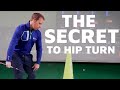 The secret to hip turn