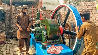 Surprise Started Oil Diesel Engine - Incredible Starting 22hp Diesel Oil Engine @NaeemChotePiaray by  Naeem Chote Piaray 18,692 views 1 month ago 8 minutes, 10 seconds