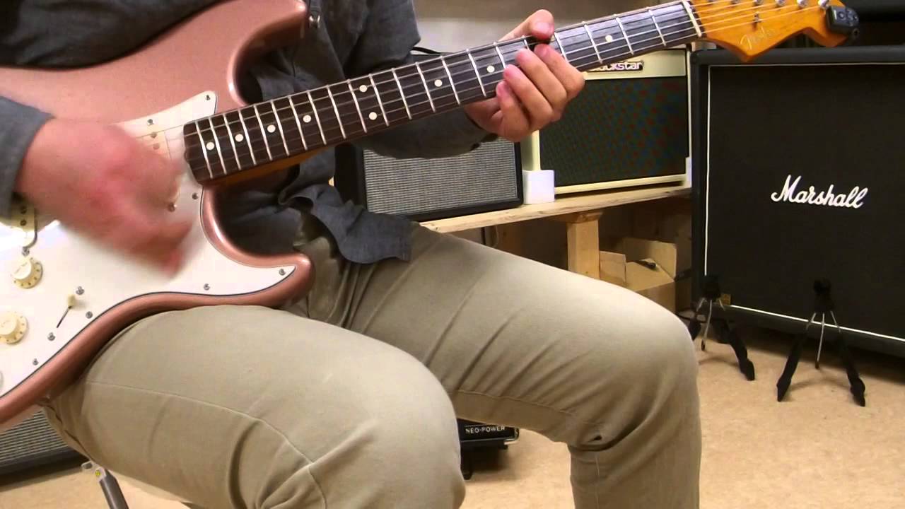 Fender Mex Classic 60's Stratocaster Clean - YouTube
