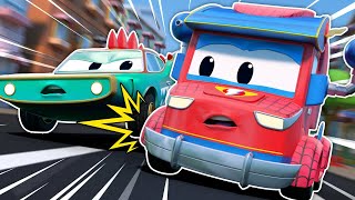 🚨Help! SUPER SPIDER TRUCK is BROKEN 🚒 Emergency Vehicles for Kids | Car Repair | Tom&#39;s Garage