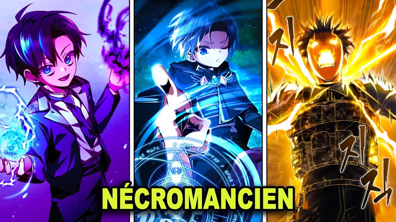 🕯IL S'EST TRANSFORMÉ EN LE PLUS PUISSANT NÉCROMANCIEN DE LA FAMILLE DES MAGES NOIRS! - MANHWA!