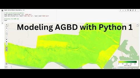 Modeling AGBD Using GEDI, Sentinel-2, and Machine Learning: An Introductory Guide with Python