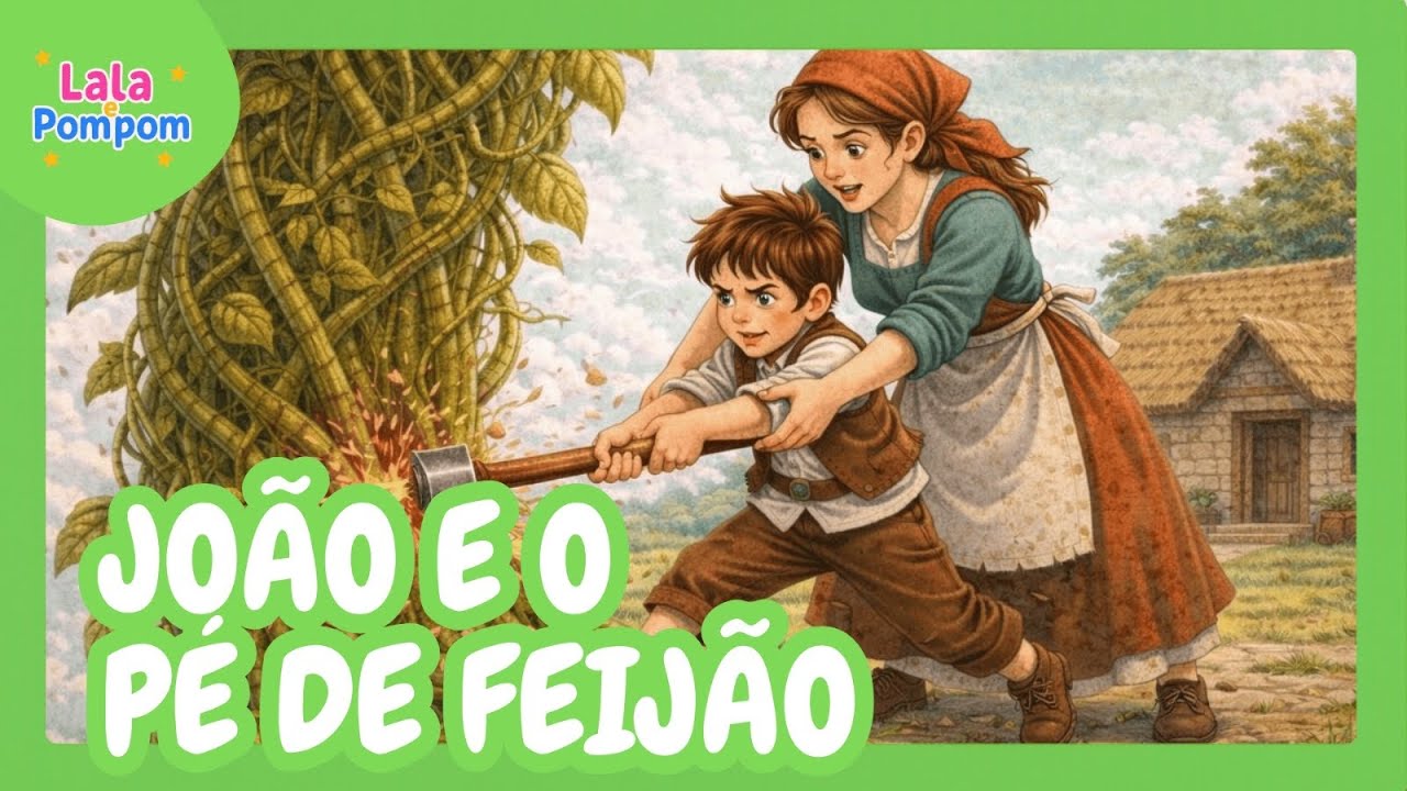 Contos Clássicos: João e o Pé de Feijão 👦🏻 🌱 | Lala e Pompom