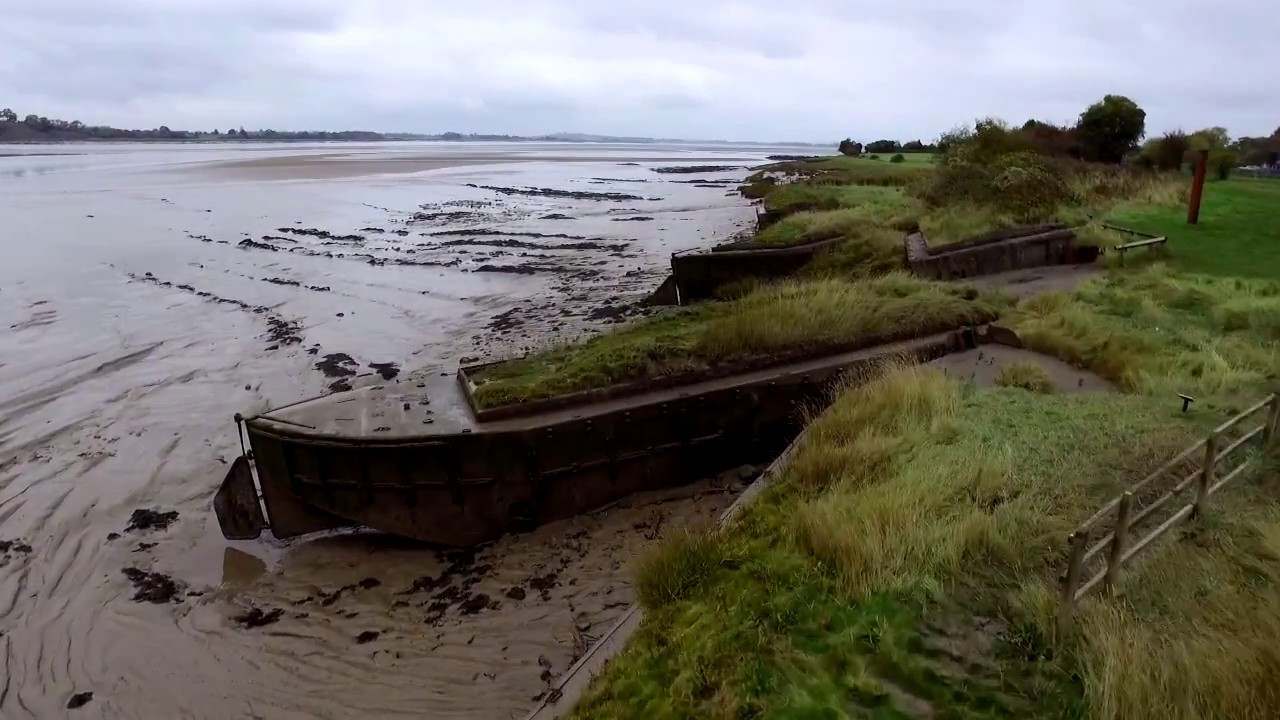 Gloucestershire Purton hulks a Drone View YouTube