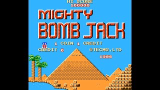 Arcade Longplay [1029] VS. Mighty Bomb Jack (JP)