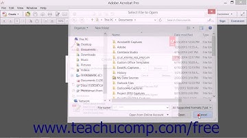 Creating PDFs from Web Pages - Adobe Acrobat XI Training Tutorial Course