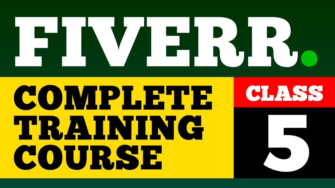 Fiverr complete training course Urdu / Hindi / Class 5 | Complete Fiverr tutorial