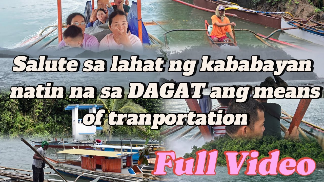 Babatngon Leyte to Placer, Talalora, Samar by Pumpboat🛶 | May malaking Refrigerator pa na sakay 🌊