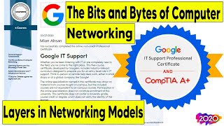 Layers in Networking Models | Bits and Bytes of Computer Networking  | Google IT Support 100% Marks