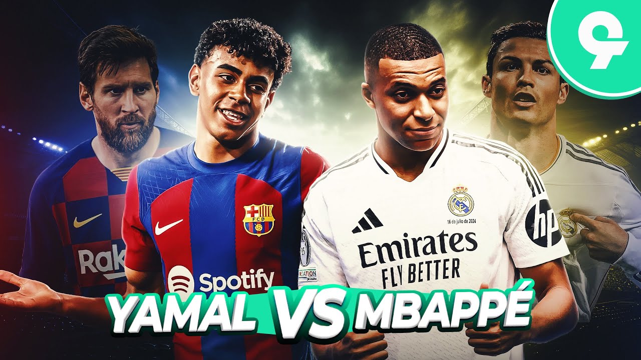 ♫ YAMAL vs MBAPPÉ - A BRIGA CONTINUA | Paródia The Wanted - Glad You Came