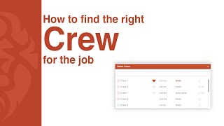 How to select crews for a job (Residential and commercial cleaning software) screenshot 5