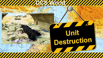DCS World Mission Editor - Unit Destruction